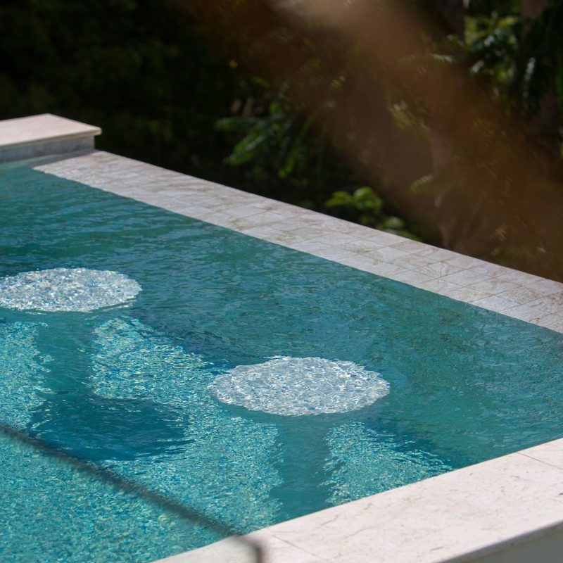 Swimming pool at Villa Banana Fan, a 2 bedroom luxury, ocean view villa located in Zog Villa Estate, Maenam,, Koh Samui