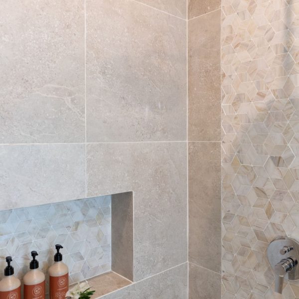 Bathroom at Villa Bougainvillea, a 4 bedroom luxury, ocean view villa located in Zog Villa Estate, Maenam,, Koh Samui