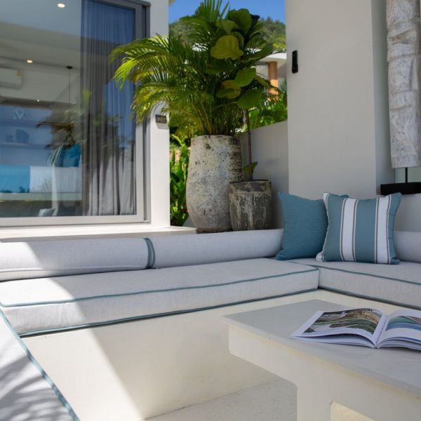 Pool Sala at Villa Bougainvillea, a 4 bedroom luxury, ocean view villa located in Zog Villa Estate, Maenam,, Koh Samui