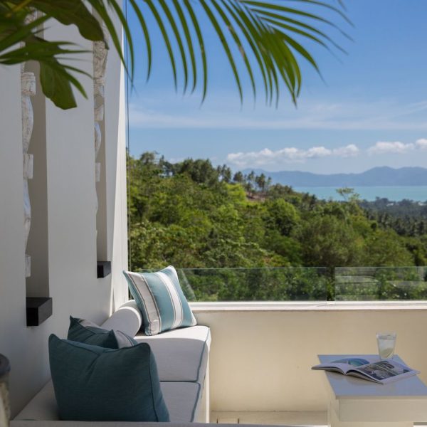 Pool Sala at Villa Bougainvillea, a 4 bedroom luxury, ocean view villa located in Zog Villa Estate, Maenam,, Koh Samui