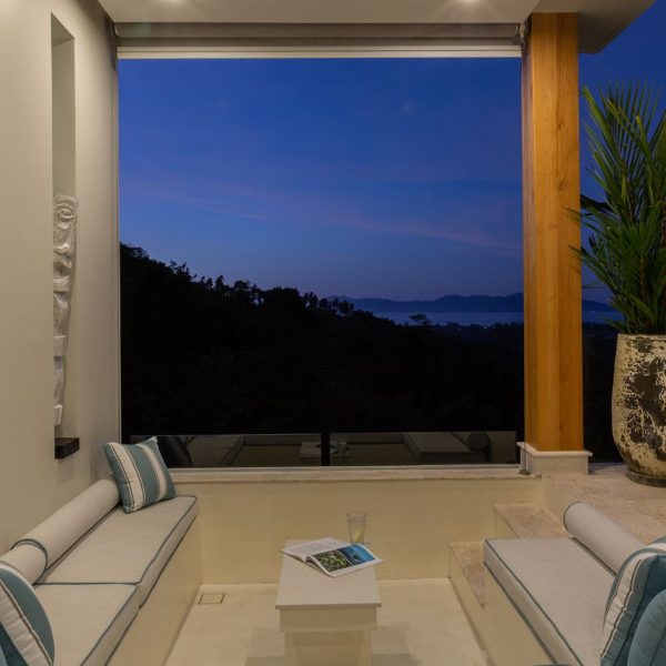 Pool Sala at Villa Bougainvillea, a 4 bedroom luxury, ocean view villa located in Zog Villa Estate, Maenam,, Koh Samui