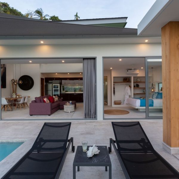 Villa Bougainvillea, a 4 bedroom luxury, ocean view villa located in Zog Villa Estate, Maenam,, Koh Samui